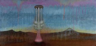 Landscape with UFO                    